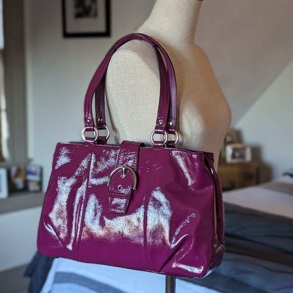 Coach Handbags - New with Tags Coach Purse Plum